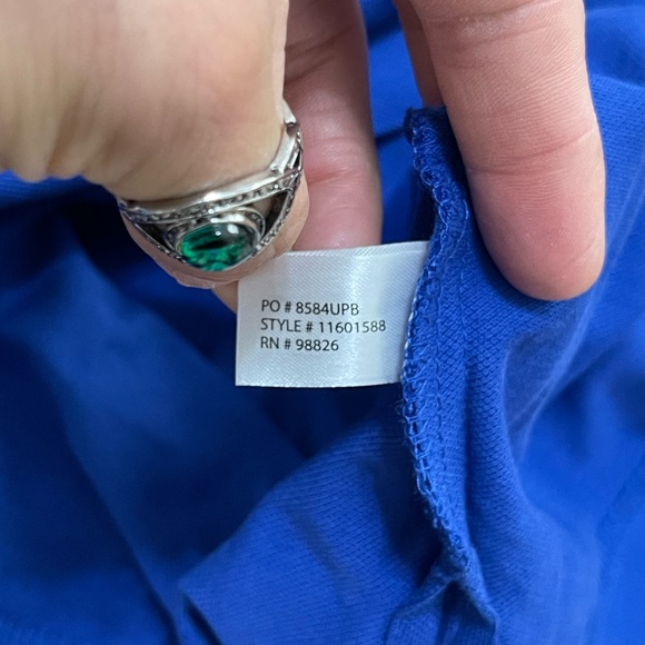 NWT Men’s Size XXL U.S. POLO AASN Short-sleeve Polo Shirt Logo Embroidered Blue - Picture 12 of 13